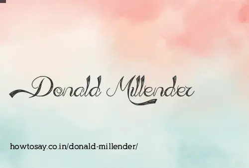 Donald Millender