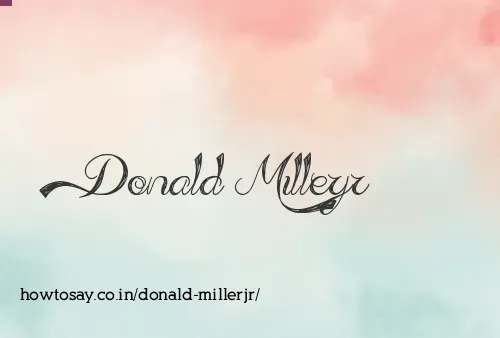 Donald Millerjr