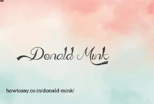 Donald Mink
