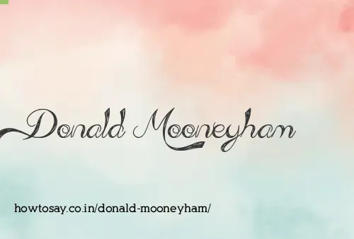 Donald Mooneyham