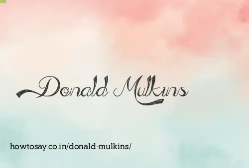 Donald Mulkins