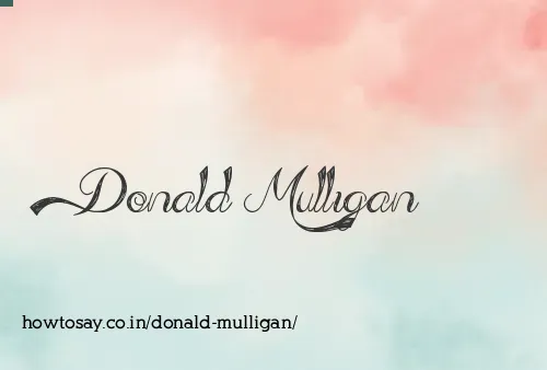 Donald Mulligan