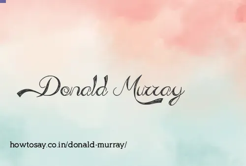 Donald Murray