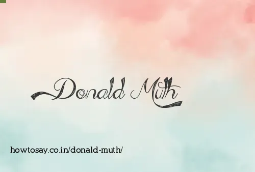 Donald Muth