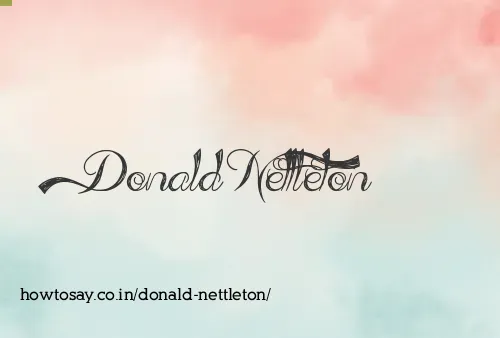 Donald Nettleton