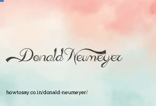 Donald Neumeyer