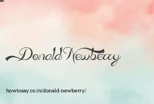 Donald Newberry