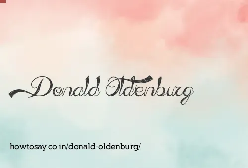 Donald Oldenburg