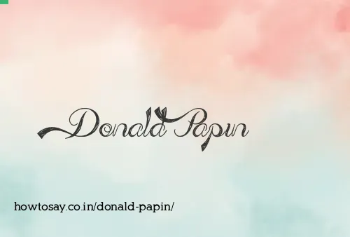 Donald Papin