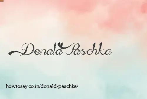 Donald Paschka
