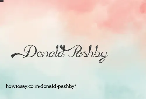 Donald Pashby