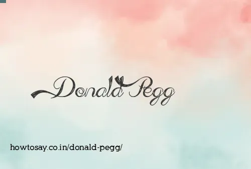 Donald Pegg