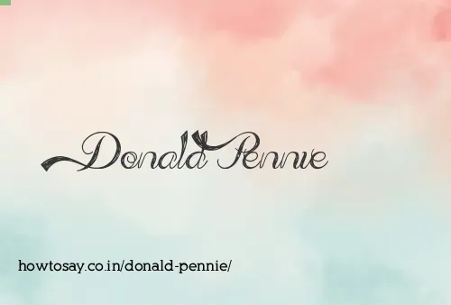Donald Pennie