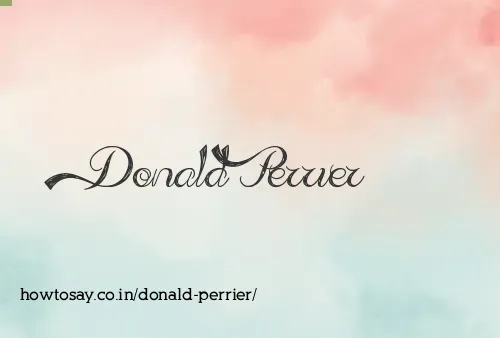 Donald Perrier