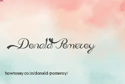 Donald Pomeroy