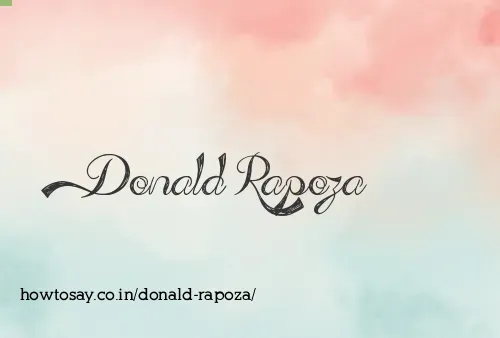 Donald Rapoza