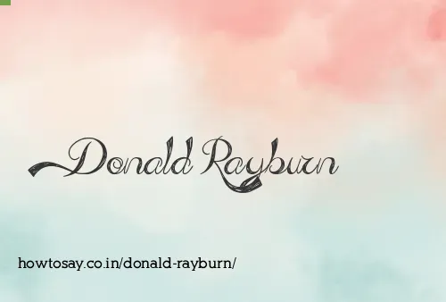 Donald Rayburn