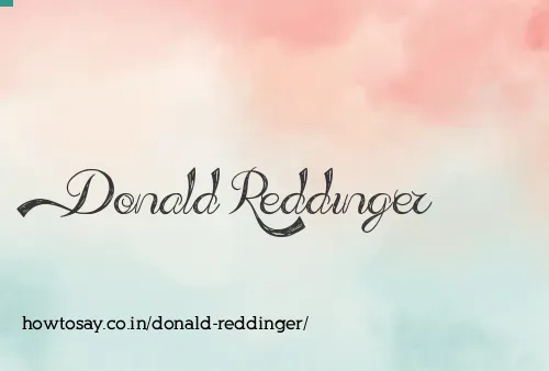 Donald Reddinger