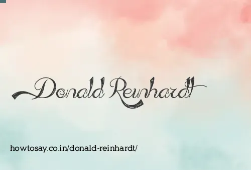 Donald Reinhardt