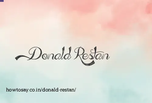Donald Restan