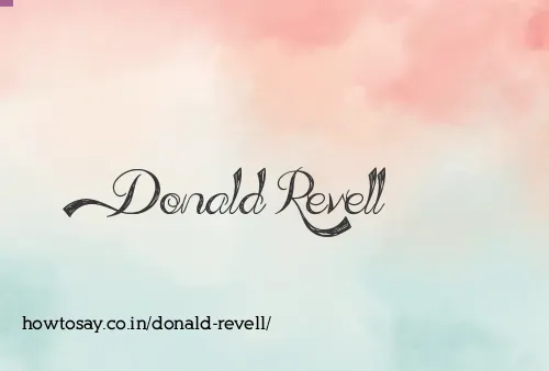 Donald Revell