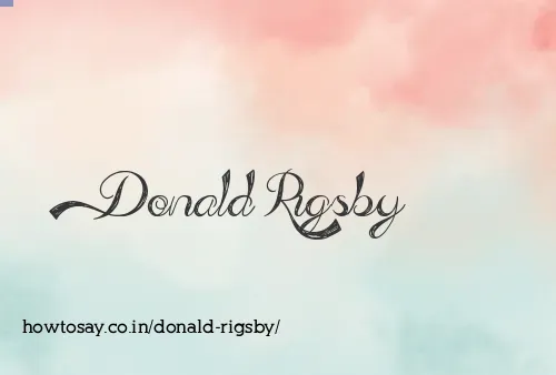 Donald Rigsby