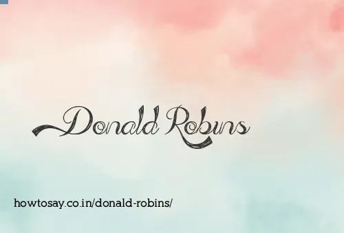 Donald Robins