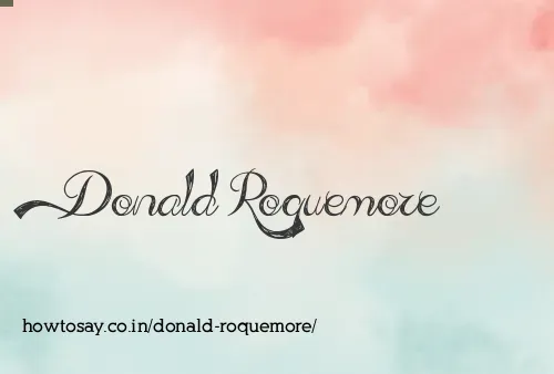 Donald Roquemore