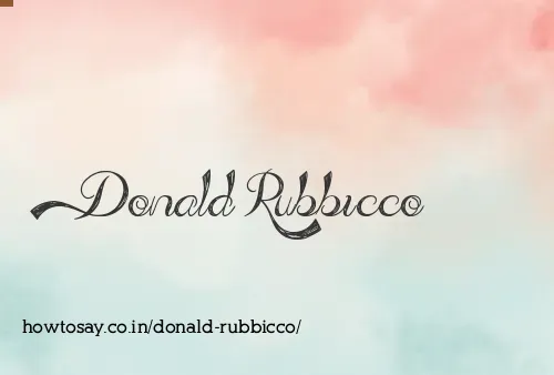Donald Rubbicco