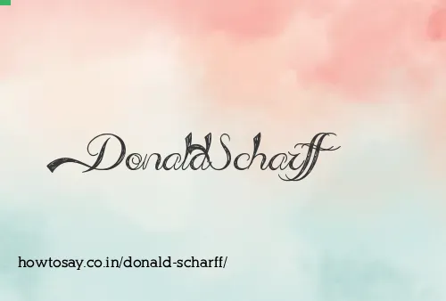 Donald Scharff