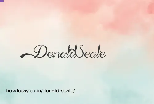 Donald Seale