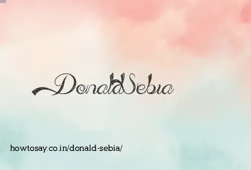 Donald Sebia