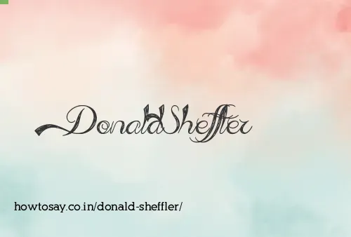Donald Sheffler
