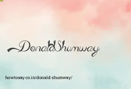 Donald Shumway