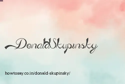 Donald Skupinsky