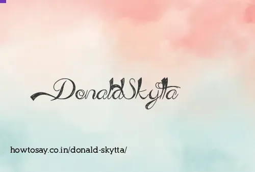 Donald Skytta