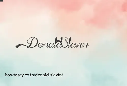 Donald Slavin