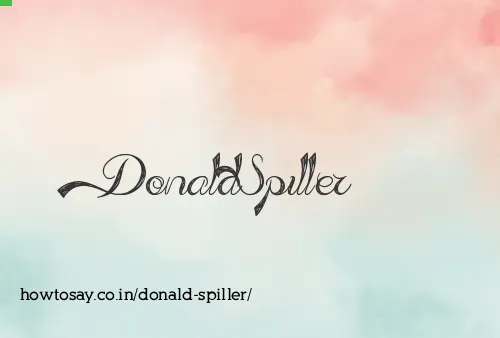 Donald Spiller