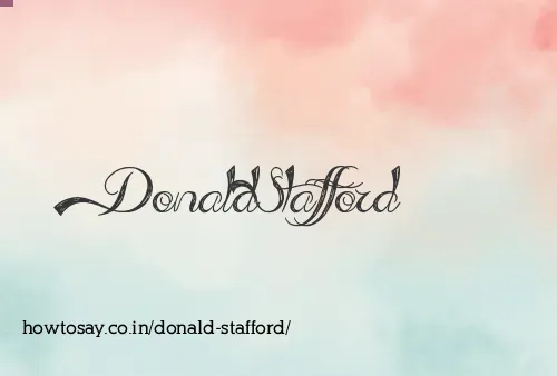 Donald Stafford