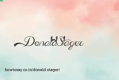 Donald Stager