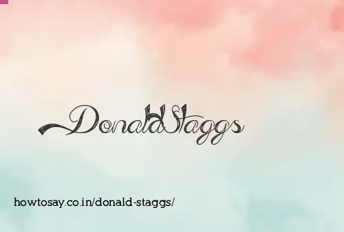 Donald Staggs