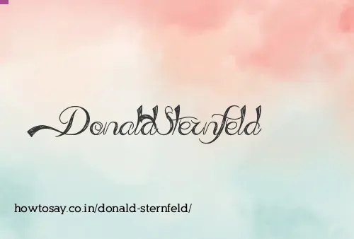 Donald Sternfeld
