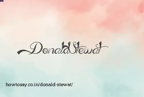 Donald Stewat