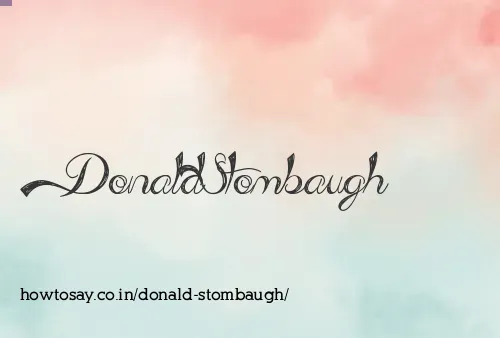 Donald Stombaugh
