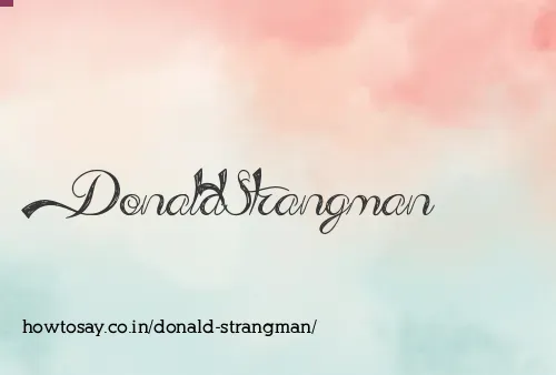 Donald Strangman