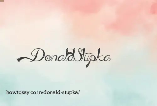 Donald Stupka