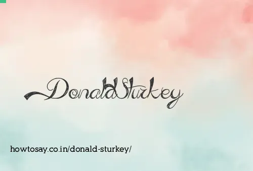 Donald Sturkey
