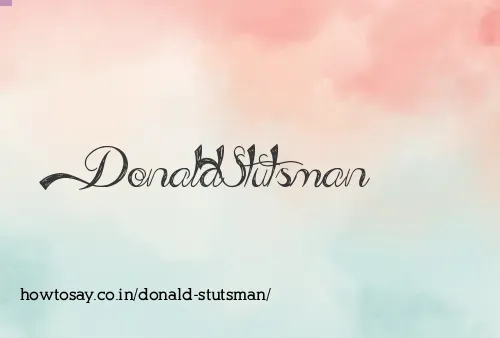 Donald Stutsman