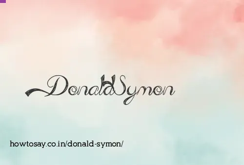 Donald Symon