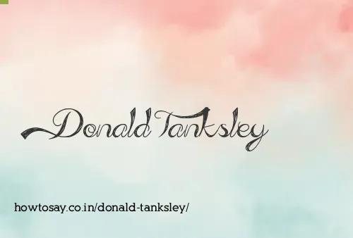 Donald Tanksley